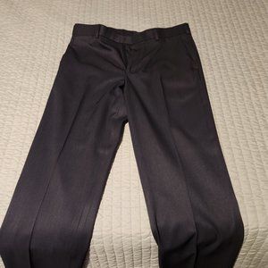 Van Heusen Men's Microfiber Pants 34 x 32 Blue/Gray